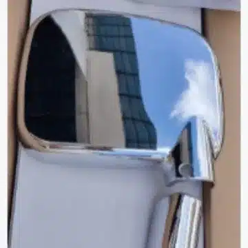 Rear Tailgate Mirror Cover Trim Black Replacement for Toyota Hiace 200 Series 2005-2018 Rear Tailgate Mirror Cover Trim Black Replacement for Toyota Hiace 200 Series 2005-2018