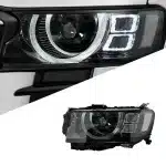 Full LED Headlight Assembly with DRL and Turn Signal for 2022-2025 Toyota Land Cruiser LC300, Defender Style