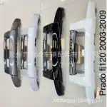 Front Bumper Lower Guard Protector for 2003 Toyota Prado FJ120, Impact Resistant ABS Guardrail