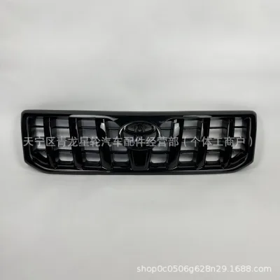 Front Racing Grille Gloss Black Mesh Replacement for Toyota Land Cruiser Prado FJ120 2003-2009 Front Racing Grille Gloss Black Mesh Replacement for Toyota Land Cruiser Prado FJ120 2003-2009