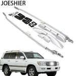 Aluminum Alloy Roof Rack Side Rails Vertical Bars for Toyota Sienna and Land Cruiser LC200, Bolt-on Installation