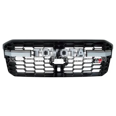 Front Radiator Grille Assembly for 2021 Toyota Land Cruiser LC300 GR-Sport Edition, ABS Plastic Front Radiator Grille Assembly for 2021 Toyota Land Cruiser LC300 GR-Sport Edition, ABS Plastic