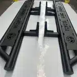 Heavy-Duty Side Steps Running Boards for 2008-2022 Toyota Land Cruiser LC200, Off-Road Style Rock Sliders