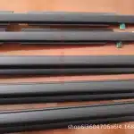 4PCS Exterior Window Weatherstrip Seal Trim Belt for Toyota Land Cruiser Prado LC80 LC100 LC120 LC150 LC200