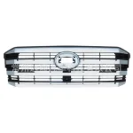 Front Radiator Grille Assembly Replacement for 2021-2023 Toyota Land Cruiser LC300, ABS Plastic