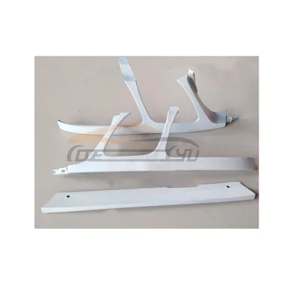 Front Headlight Bezel Trim & Lower Grille Water Tank Guard Set for Lexus LX 470 1998-2007, PP Material Front Headlight Bezel Trim & Lower Grille Water Tank Guard Set for Lexus LX 470 1998-2007, PP Material