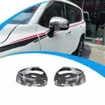 Rearview Mirror Cover with LED Dynamic Signal Light for 2023-2026 Toyota Land Cruiser LC300, ABS Protective Housing