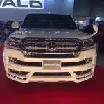Wald Style Wide-Body Kit Wheel Arch and Bumper Extensions for Toyota Land Cruiser LC200, Stainless Steel