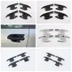 Chrome Exterior Door Handle Bowl Cover Trim for 2023 Toyota Land Cruiser LC300 3.4T Middle East Edition, ABS Protective Guard