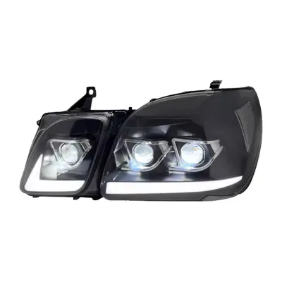 LED Projector Headlight Assembly with DRL and Sequential Turn Signal for 1998-2007 Lexus LX470 LED Projector Headlight Assembly with DRL and Sequential Turn Signal for 1998-2007 Lexus LX470