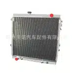 3-Row Aluminum Performance Radiator for 1996-2003 Toyota Land Cruiser Prado VZJ95 RZJ95 3.4L