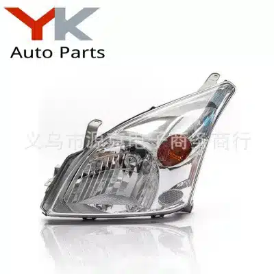 Right Passenger Side Headlight Lens Housing for 2002-2009 Toyota Prado J120, H3 Light Source