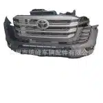 Front Bumper Cover Assembly for Toyota Land Cruiser LC300 (2021-Present), PP+ABS Material