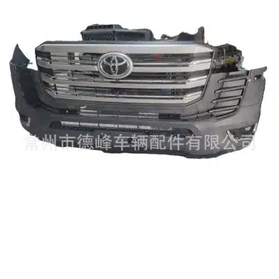 Front Bumper Cover Assembly for Toyota Land Cruiser LC300 (2021-Present), PP+ABS Material Front Bumper Cover Assembly for Toyota Land Cruiser LC300 (2021-Present), PP+ABS Material