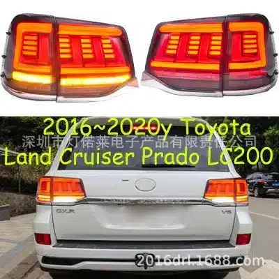 LED Tail Light Brake Lamp Assembly for Toyota Land Cruiser LC200 2016-2020 Rear Outer Tail Lamp Replacement LED Tail Light Brake Lamp Assembly for Toyota Land Cruiser LC200 2016-2020 Rear Outer Tail Lamp Replacement