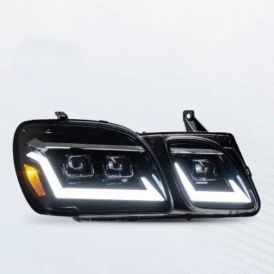 LED Headlight Assembly with Sequential Turn Signal for 1998-2007 Lexus LX470, IP68 Waterproof LED Headlight Assembly with Sequential Turn Signal for 1998-2007 Lexus LX470, IP68 Waterproof