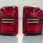 Tail Light Assembly Pair for 2024-2025 Toyota Prado, Outer Rear Brake Lamps US Standard, OE 81551-60D70 81561-60D80
