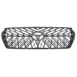 Front Bumper Upper Grille Mesh Replacement for 2008-2012 Toyota Land Cruiser LC200, ABS Plastic