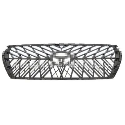 Front Bumper Upper Grille Mesh Replacement for 2008-2012 Toyota Land Cruiser LC200, ABS Plastic Front Bumper Upper Grille Mesh Replacement for 2008-2012 Toyota Land Cruiser LC200, ABS Plastic