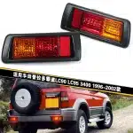 Rear Bumper Surface Tail Light Fog Lamp RH Passenger Side for 1996-2002 Toyota Prado LC90 LC95, OE 81551-60150