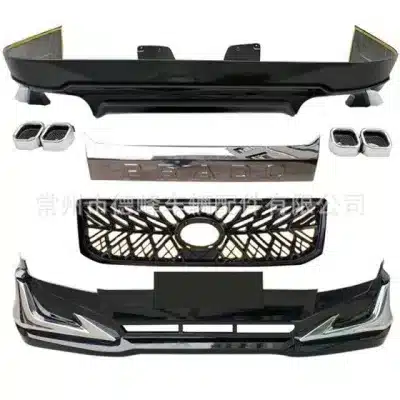 Full TRD Style Body Kit Bumper Assembly for 2009 Toyota Land Cruiser Prado FJ120, PP+ABS Plastic Full TRD Style Body Kit Bumper Assembly for 2009 Toyota Land Cruiser Prado FJ120, PP+ABS Plastic