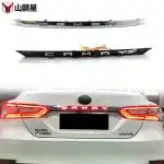 Full-Width Rear Trunk Tail Light Bar Smoked LED Assembly for 2018-2023 Toyota Camry 8th Gen