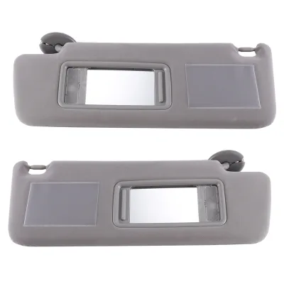 Interior Sun Visor Assembly with Mirror for Toyota Land Cruiser Prado 120 Series 2002-2009, OE 74310-6A020-A1