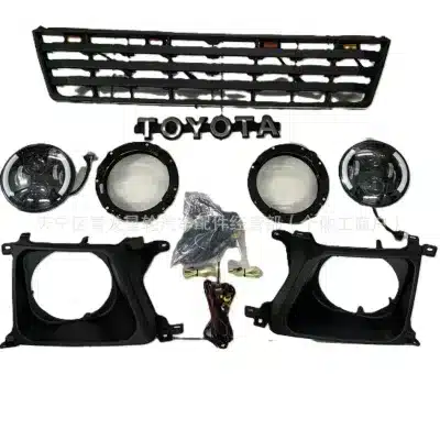 LED Headlight Corner Light Assembly for Toyota Land Cruiser FJ90 Prado, Left and Right Pair Replacement LED Headlight Corner Light Assembly for Toyota Land Cruiser FJ90 Prado, Left and Right Pair Replacement