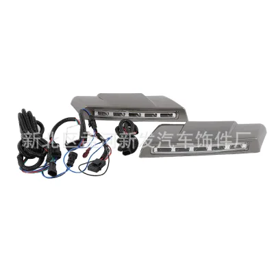 LED Front Bumper Fog Lights & DRL Kit for Toyota Land Cruiser LC70 LC71 LC76 LC77 LC79, 12V 20W Upgrade LED Front Bumper Fog Lights & DRL Kit for Toyota Land Cruiser LC70 LC71 LC76 LC77 LC79, 12V 20W Upgrade