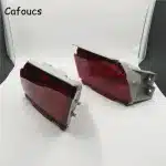 Rear Bumper Fog Light Housing Lamp Replacement for Toyota Prado FJ150 (2010-2023), Part Number 81581-60240, PC Material