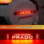 LED Spare Tire Red Brake Light for 2010-2020 Toyota Prado, Rear Bumper Driving Lamp with Dynamic Signal