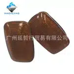 Smoked Lens Side Marker Turn Signal Light Housing for Toyota Land Cruiser 80 Series 1990-2007, OE 81730-20191 81730-20192
