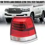 Rear Inner Tail Light Assembly for 2016-2020 Toyota Land Cruiser LC200, Driver Side Left Inner Brake Reverse Turn Signal Lamp
