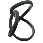 Fan & Alternator V-Belt 13X1075 for Toyota Land Cruiser FJ40 FJ60 4.2L 2F Engine, EPDM Rubber