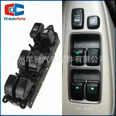 Master Power Window Switch 84040-60013 for Toyota Land Cruiser Prado 120 Series GRJ120 TRJ120 Master Power Window Switch 84040-60013 for Toyota Land Cruiser Prado 120 Series GRJ120 TRJ120