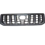 Front Radiator Hood Grille Gray ABS Replacement for Toyota Land Cruiser Prado FJ120 2003-2009
