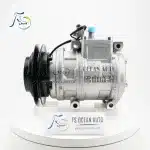 10PA17C AC Compressor Assembly for Toyota Land Cruiser 90 KZJ90 KZJ95 1995-2004, 12V 1PK 142mm