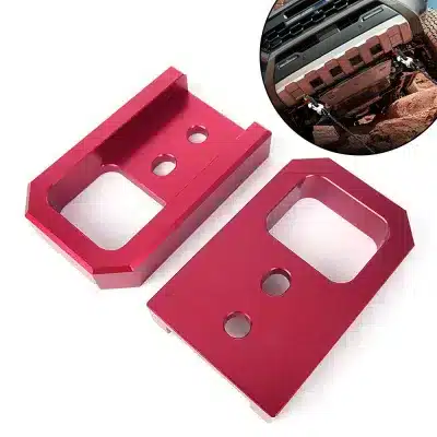 Heavy Duty Front Tow Hooks Pair, Purple Aluminum Alloy Recovery Hooks for 2024-2026 Toyota Tacoma & 4Runner, PT974-35250 Heavy Duty Front Tow Hooks Pair, Purple Aluminum Alloy Recovery Hooks for 2024-2026 Toyota Tacoma & 4Runner, PT974-35250